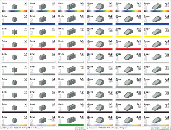 lego parts catalog download