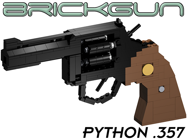 BrickGun Python 357 - Cylinder closed